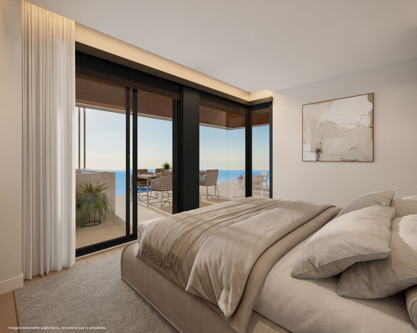 02 modern bedroom ocean view
